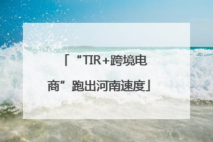 “TIR+跨境电商”跑出河南速度