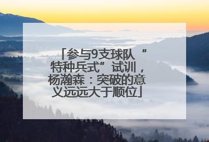 参与9支球队“特种兵式”试训，杨瀚森：突破的意义远远大于顺位
