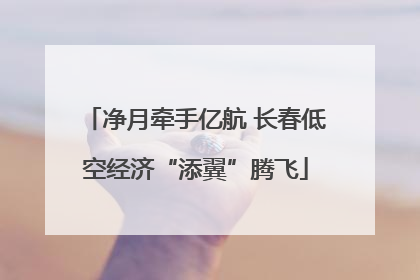 净月牵手亿航 长春低空经济“添翼”腾飞