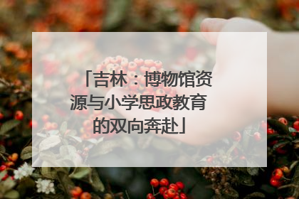 吉林：博物馆资源与小学思政教育的双向奔赴