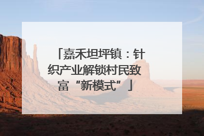 嘉禾坦坪镇：针织产业解锁村民致富“新模式”