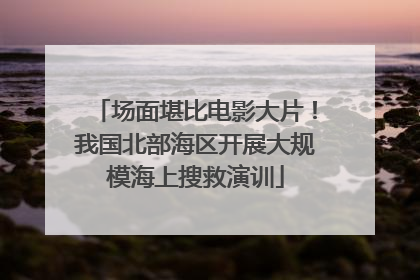 场面堪比电影大片！我国北部海区开展大规模海上搜救演训