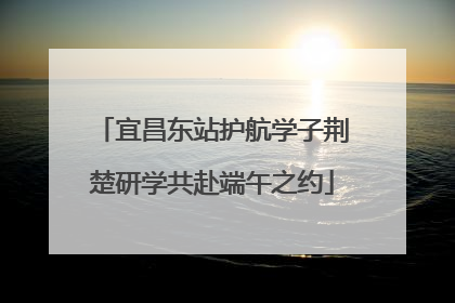 宜昌东站护航学子荆楚研学共赴端午之约