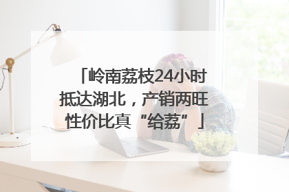 岭南荔枝24小时抵达湖北，产销两旺性价比真“给荔”