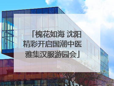 槐花如海 沈阳精彩开启国潮中医雅集汉服游园会