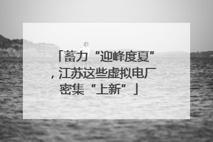 蓄力“迎峰度夏”，江苏这些虚拟电厂密集“上新”