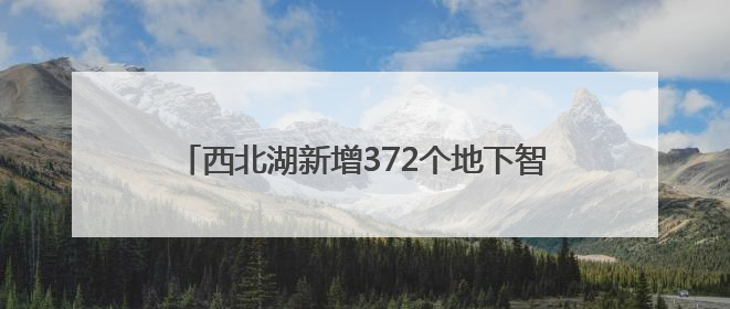 西北湖新增372个地下智能停车位，地上变小游园